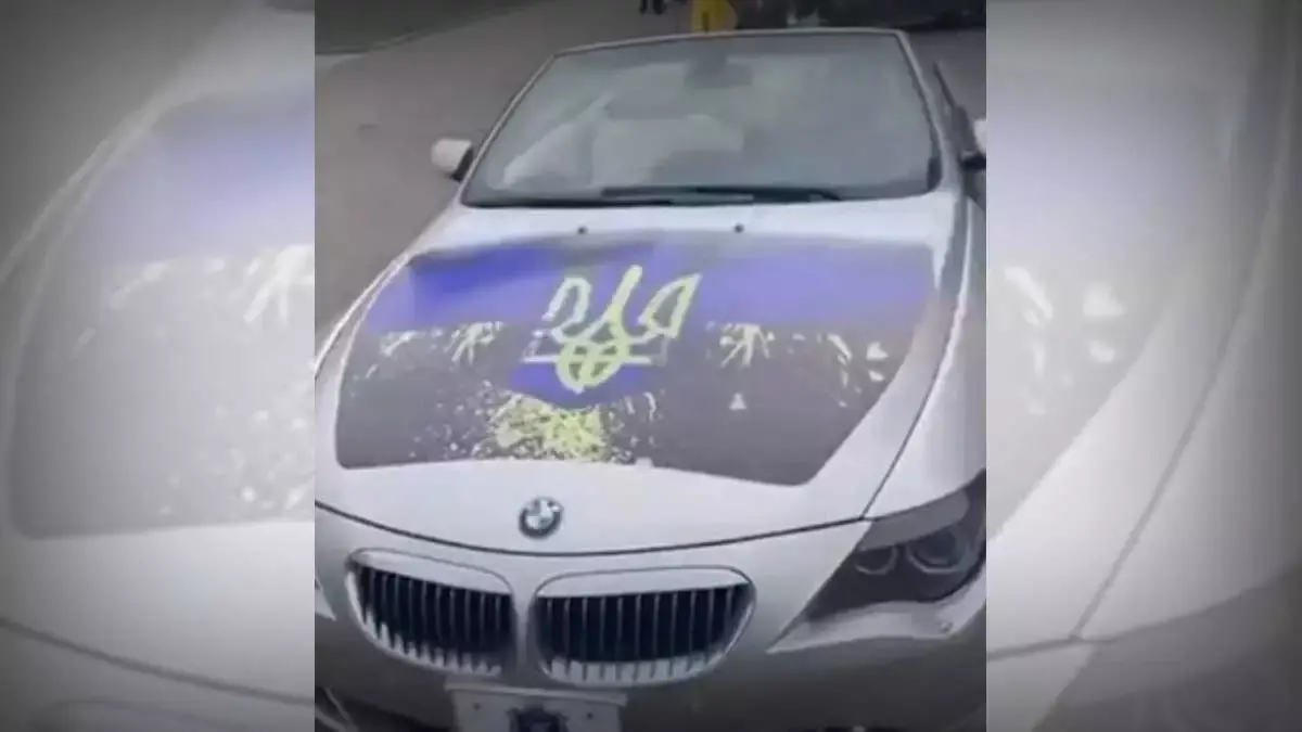 Ucranianos modifican BMW para ataques.