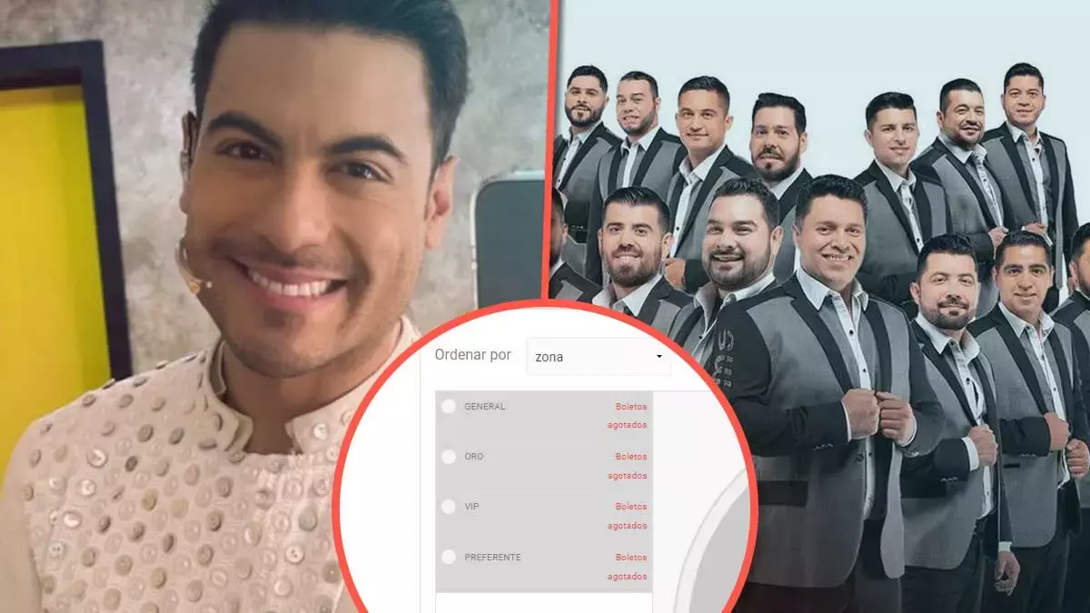 Se agotaron los boletos para Carlos Rivera y la MS