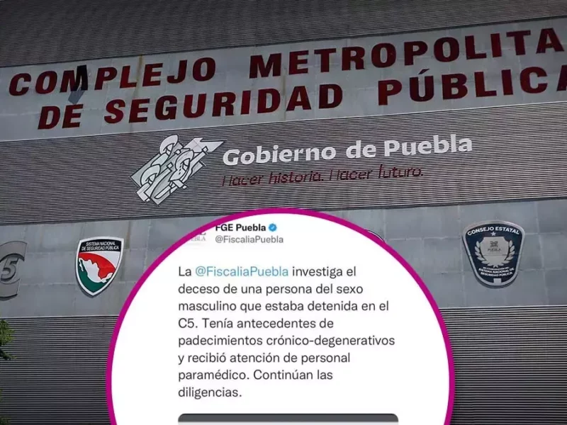 El hombre que murió en el C5 tenía padecimientos crónico-degenerativos.
