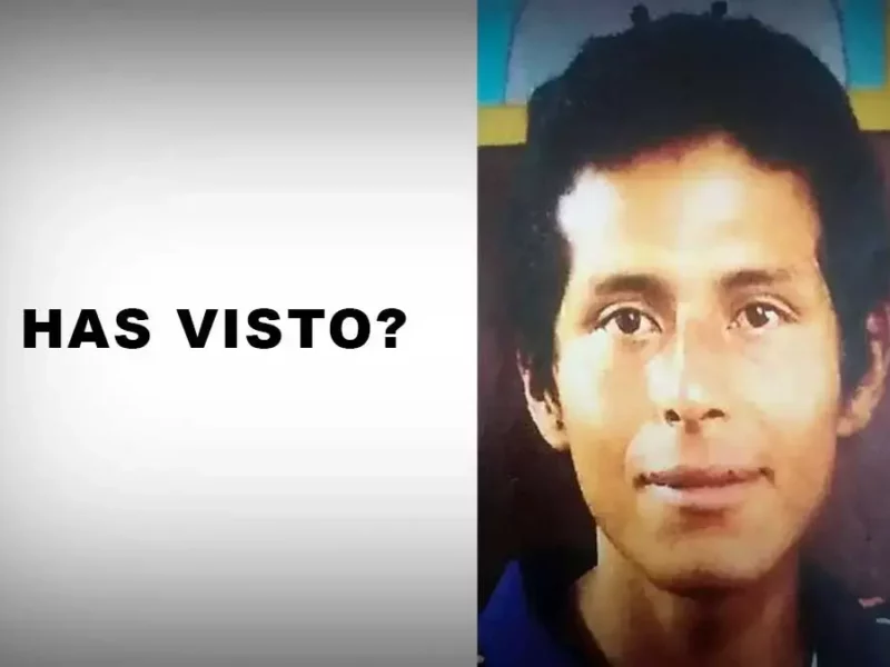 Teddy Marín desapareció el 2 de agosto de 2021.