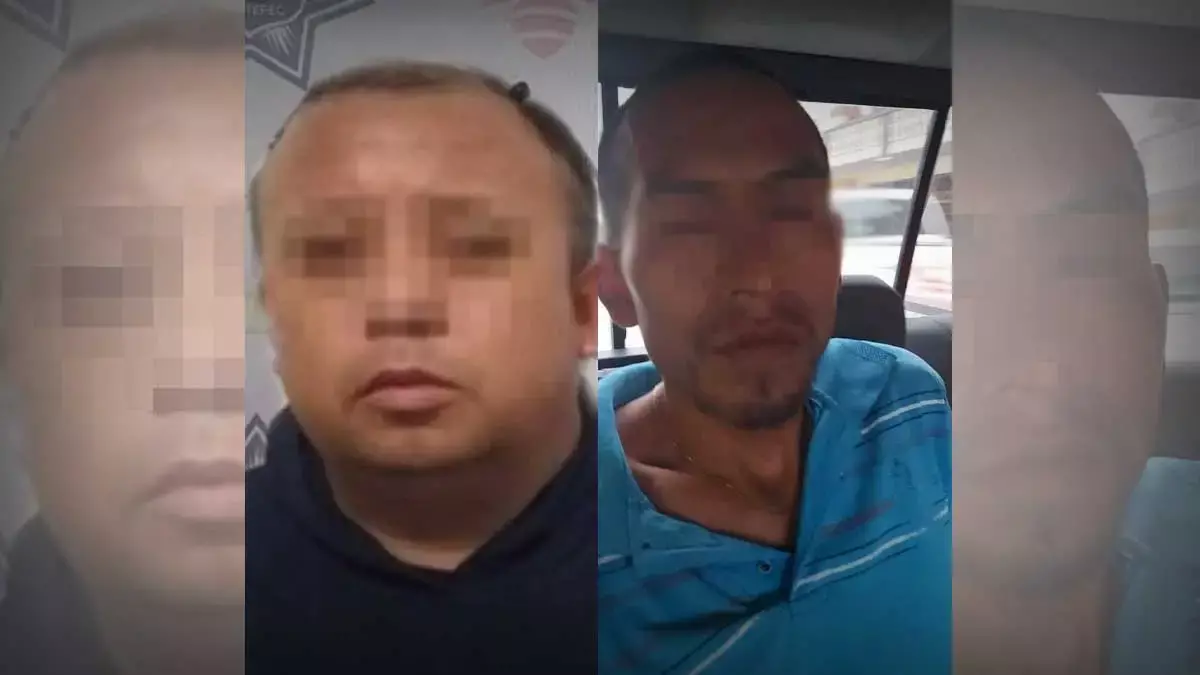 Policías municipales detuvieron a dos hombres en Xicotepec