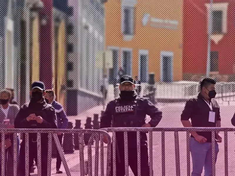 Implementan operativo de seguridad en Casa Aguayo por visita de López Obrador.