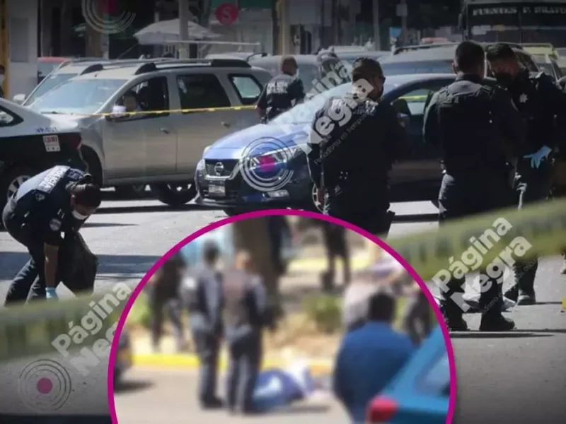 Policías municipales frustran asalto en un banco HSBC de Puebla.