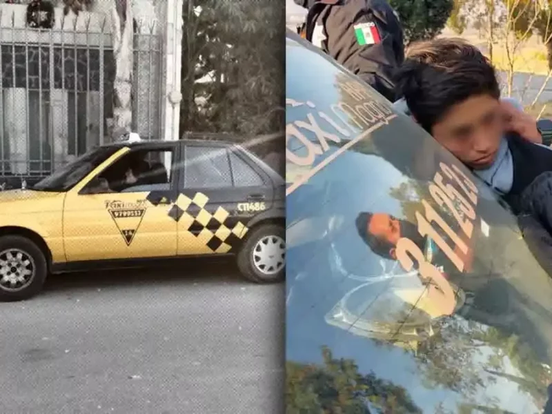 Mujer y menor edad detenidos en la capital poblana.