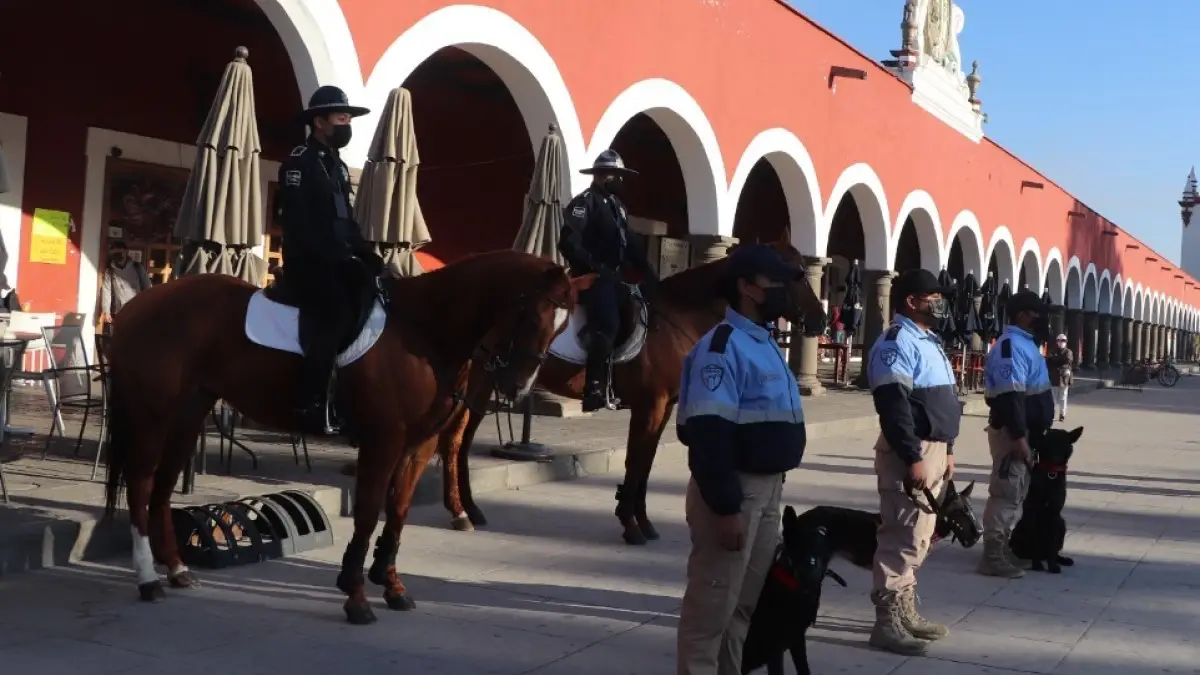 Ayuntamiento de San Pedro Cholula.
