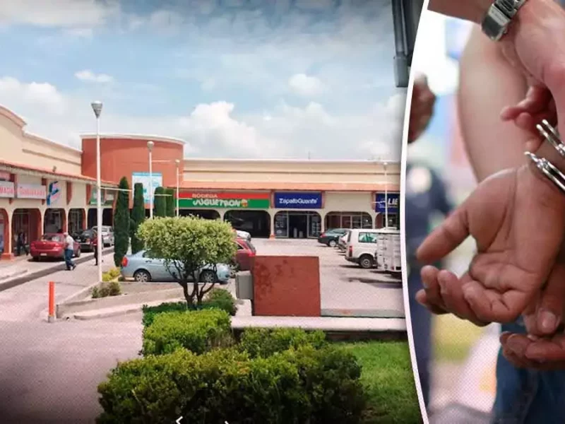 Apuñalan en tres ocasiones a un joven en la Plaza Tolín, en Puebla.