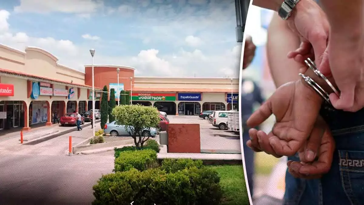 Apuñalan en tres ocasiones a un joven en la Plaza Tolín, en Puebla.