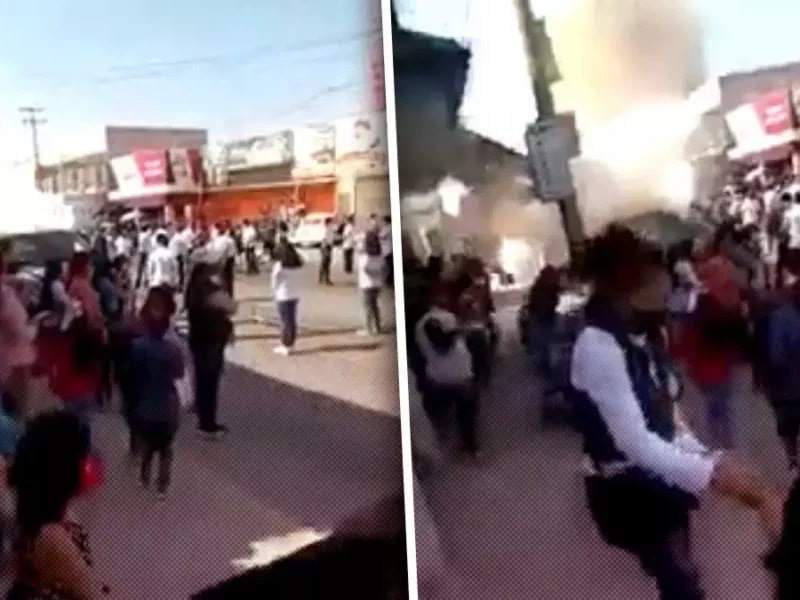 Este fue el momentos de la explosión en Balcones del Sur