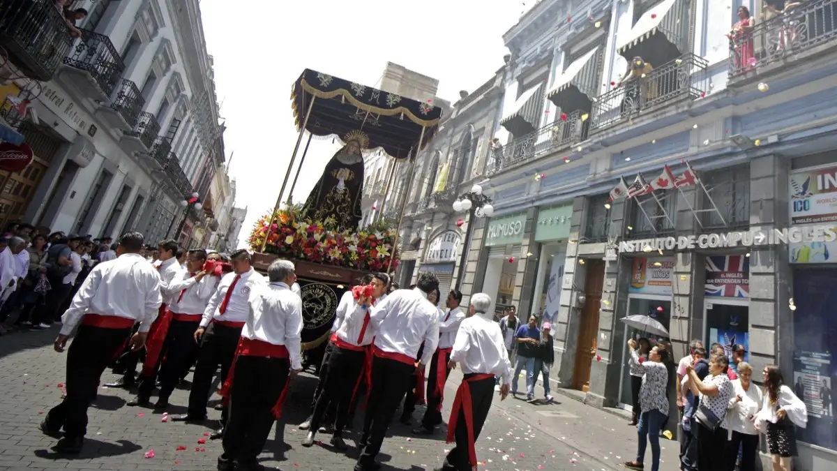 Procesión de Viernes Santo.