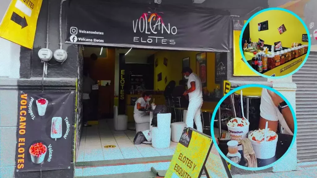 No te pierdas Volcano, los esquites y elotes explosivos de Puebla