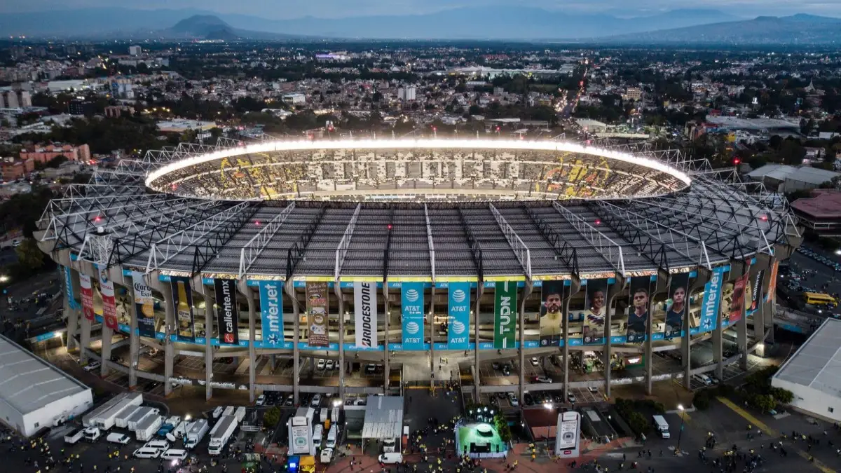 Estadio Azteca, en la CdMx.