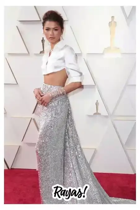 Zendaya en la alfombra roja de los Premios Oscar
