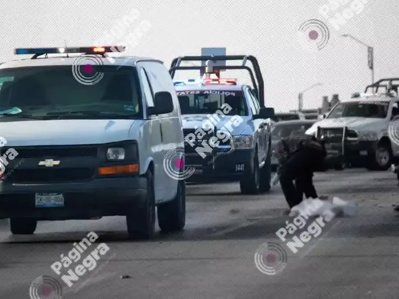 Atropellado en el Periférico.