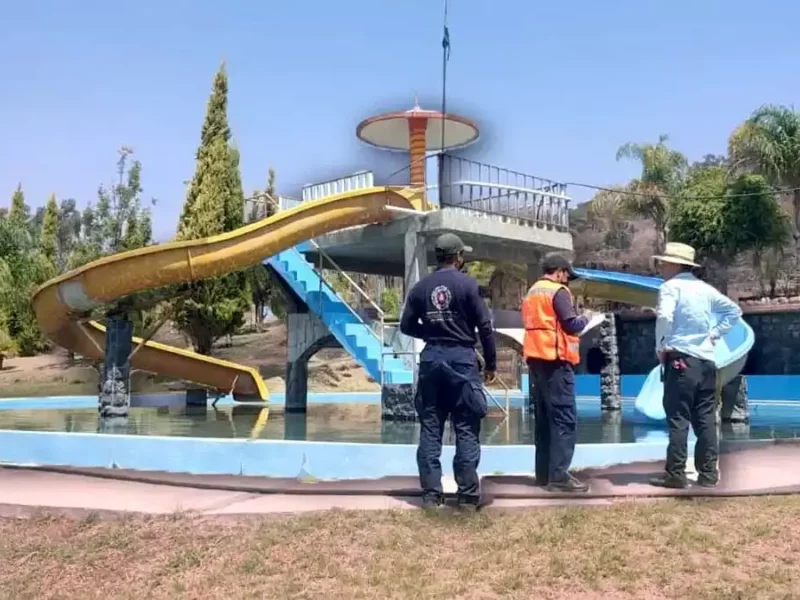 Balnearios en San Pedro Cholula.