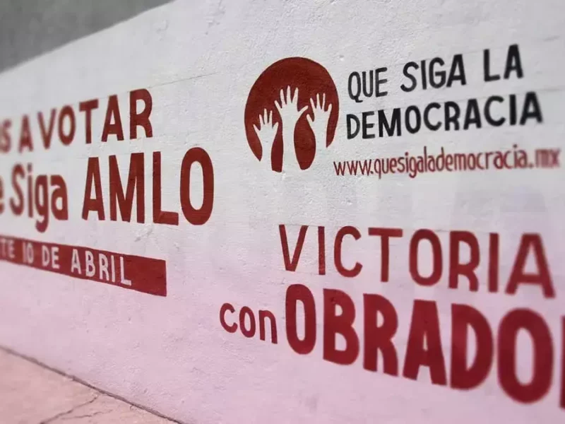 Propaganda para la Revocación de Mandato.
