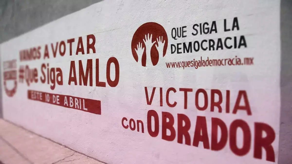 Propaganda para la Revocación de Mandato.