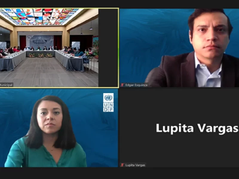 PNUD y Xicotepec presentan propuesta para estudiantes.