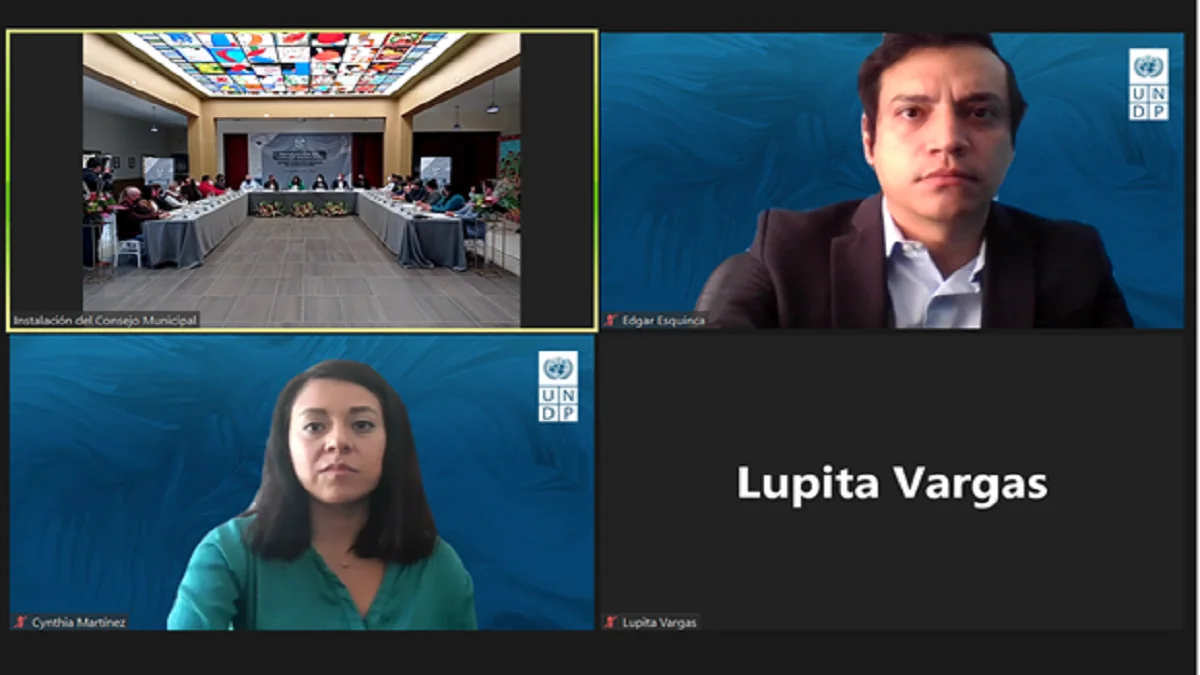 PNUD y Xicotepec presentan propuesta para estudiantes.