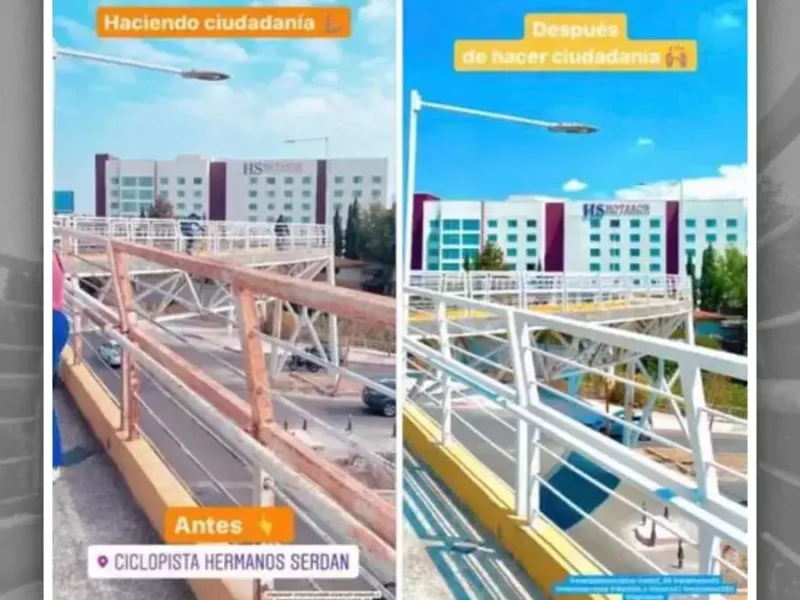 Convocan a pintar Ciclopista Hermanos Serdán.