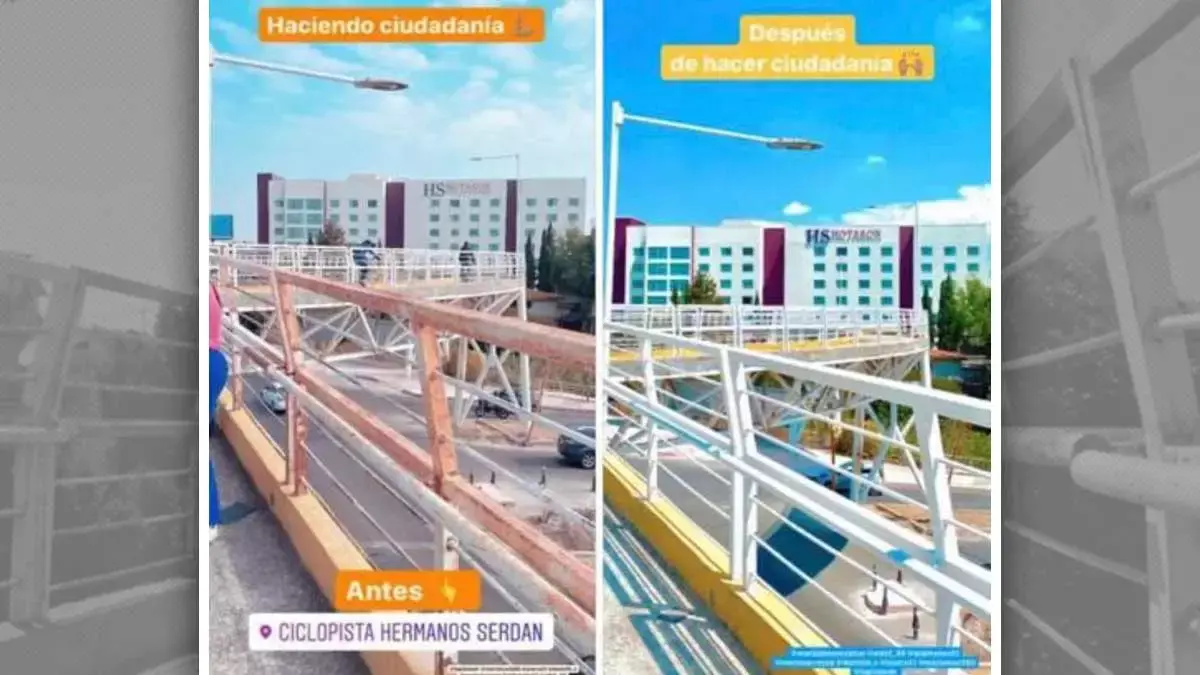 Convocan a pintar Ciclopista Hermanos Serdán.
