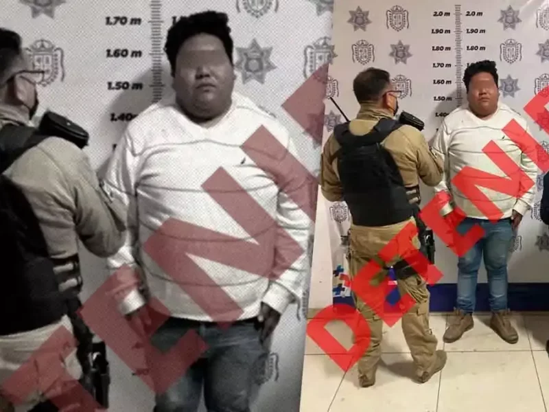 Detenido por robar tienda Oxxo.