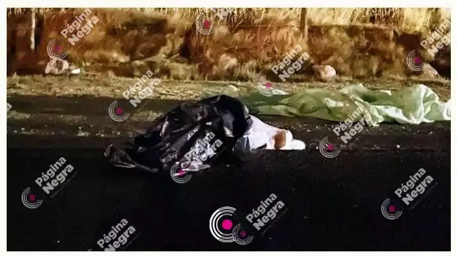 Abandonan cuerpo embolsado.