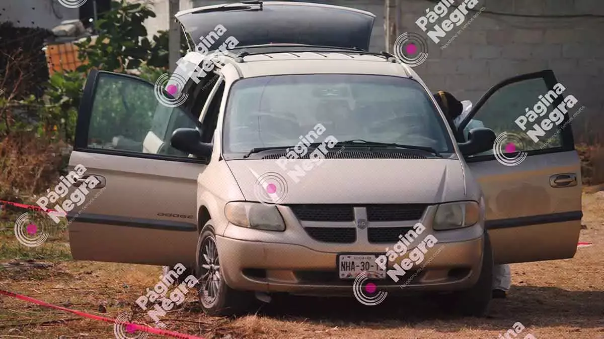 Localizan camioneta usada en Villa Frontera.