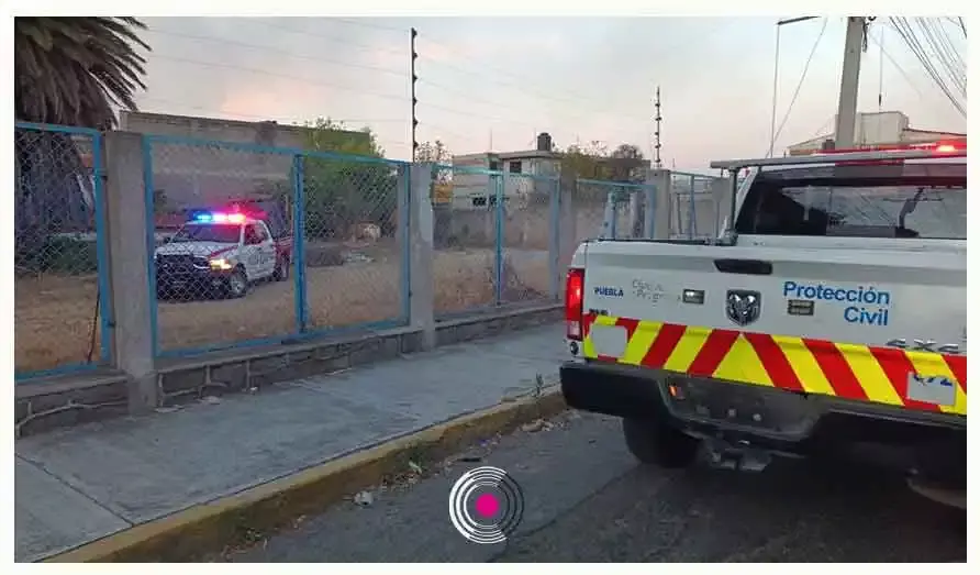 Incendio en la colonia El Cristo.
