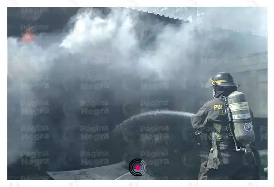 Incendio en Santo Tomás Chautla.
