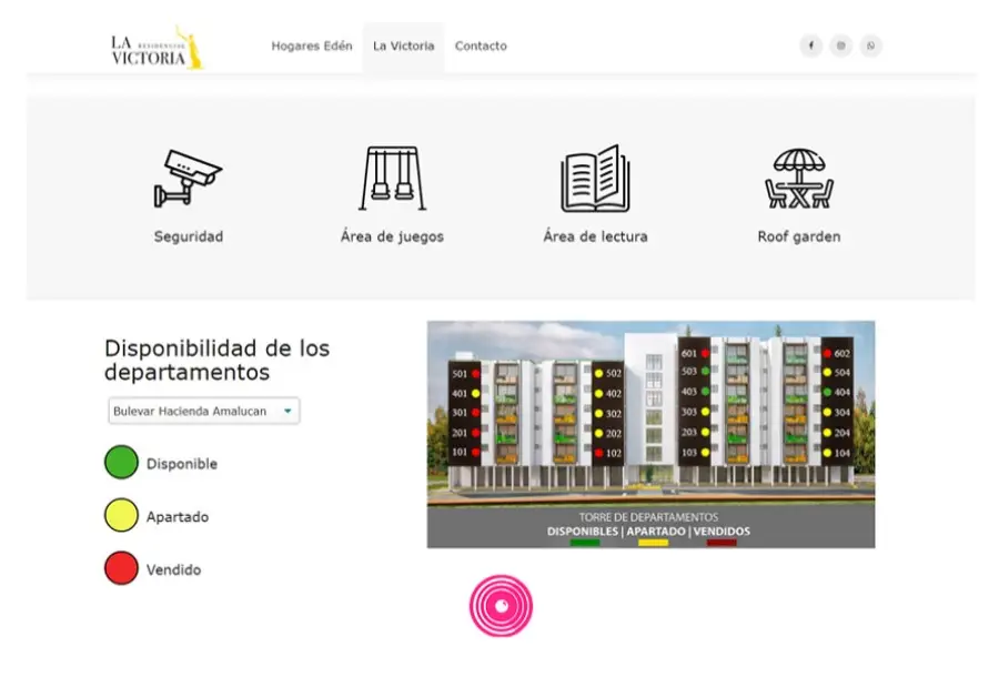 Desarrollo inmobiliario en Amalucan.