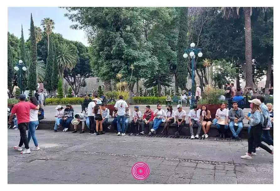 El Centro Histórico estuvo lleno este puente