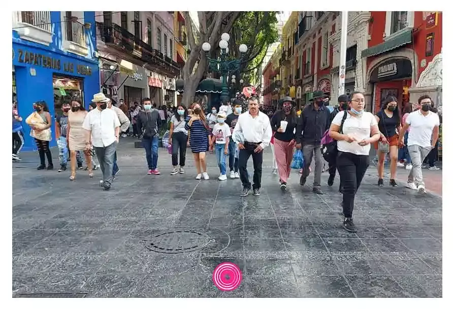 El Centro Histórico estuvo lleno este puente