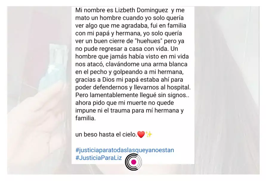 En redes sociales exigen justicia para Lizbeth.