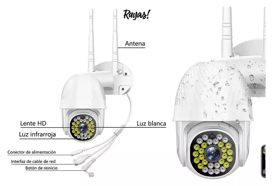 Cámara de seguridad Salandens HD