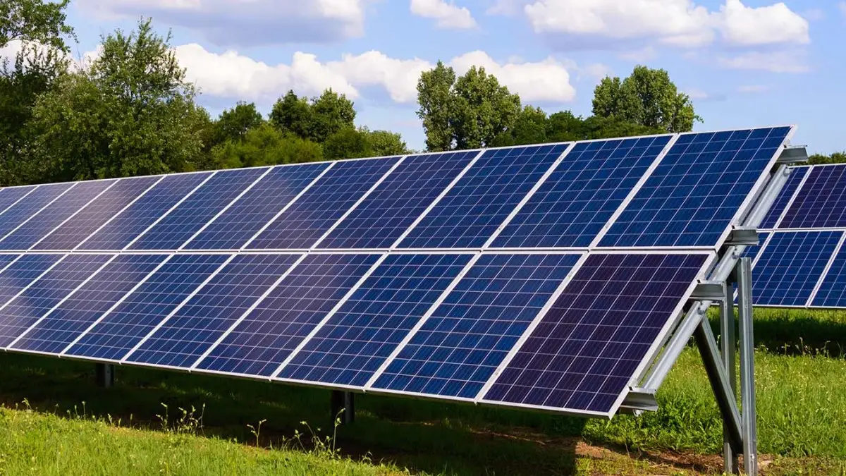 Paneles solares.