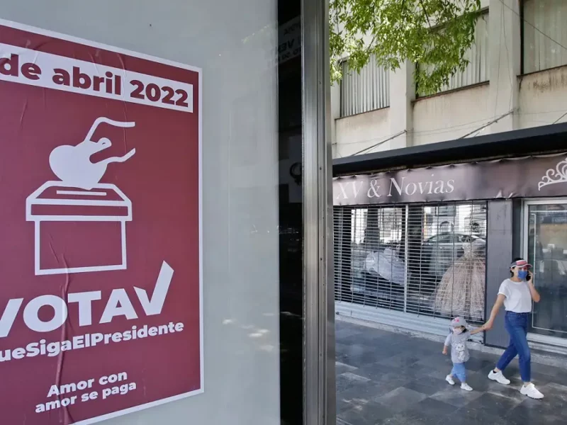 INE ha recibido sólo una queja contra Revocación de Mandato