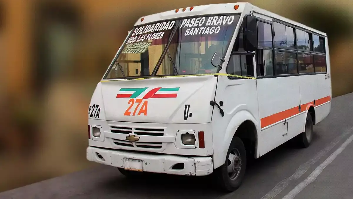 Robo en una ruta 27-A de Puebla.