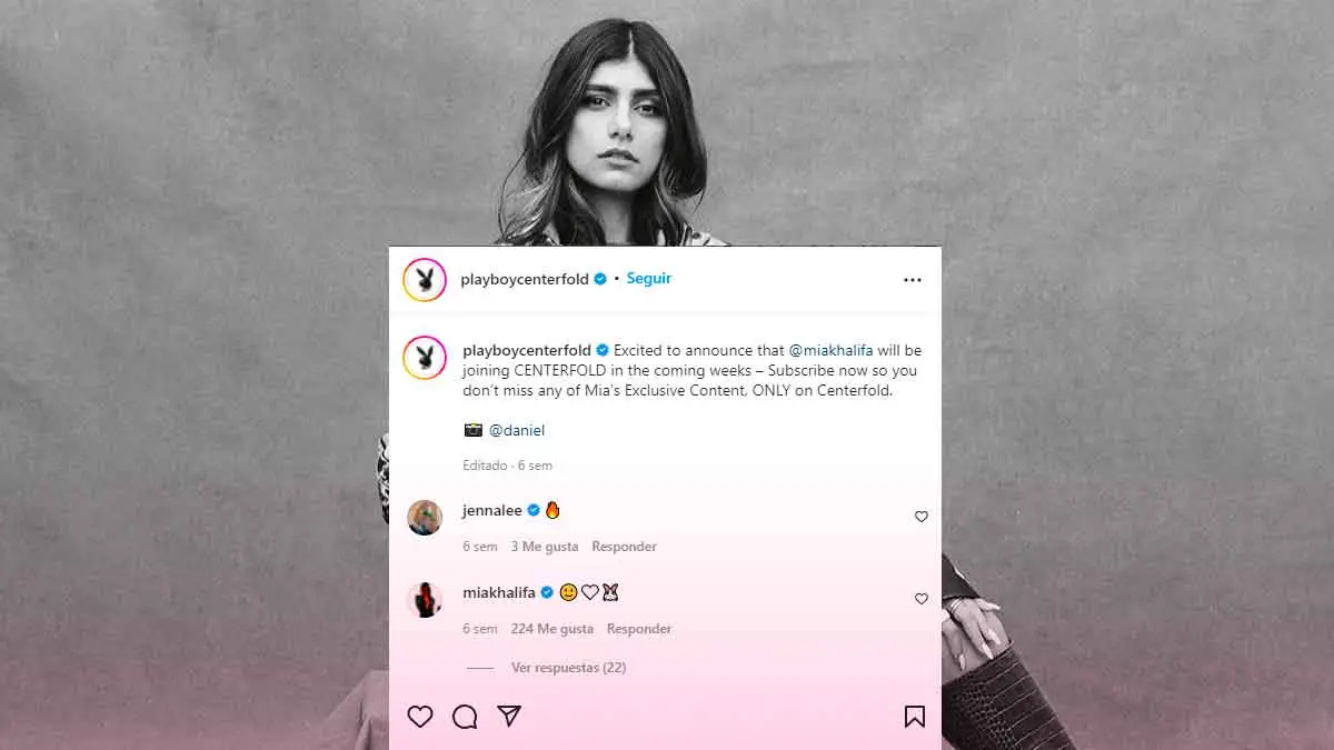 Mia Khalifa, actriz libanesa.