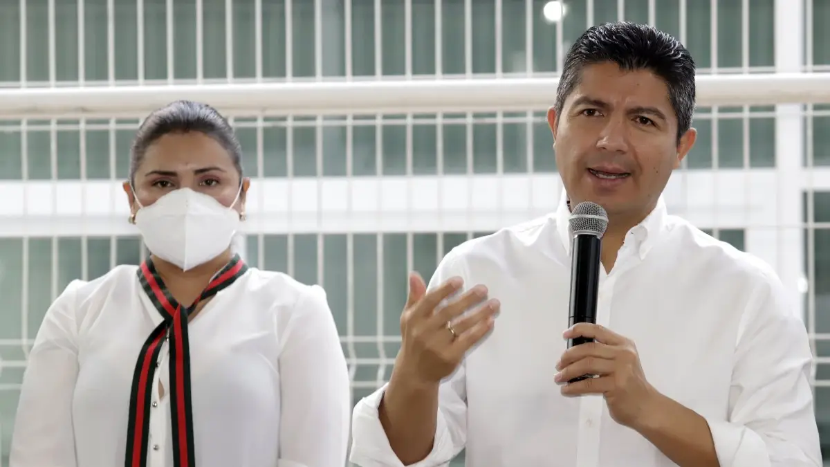 Eduardo Rivera, alcalde de Puebla.