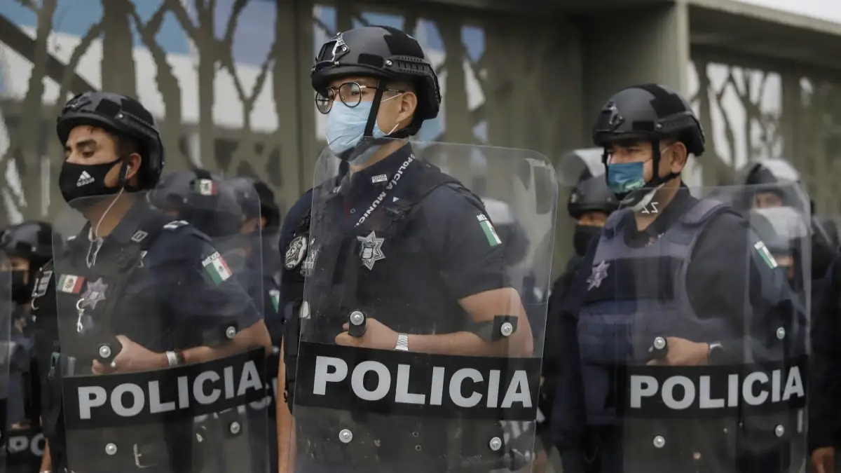 Policía Municipal de Puebla.