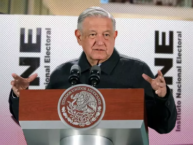 Andrés Manuel López Obrador, presidente de México.