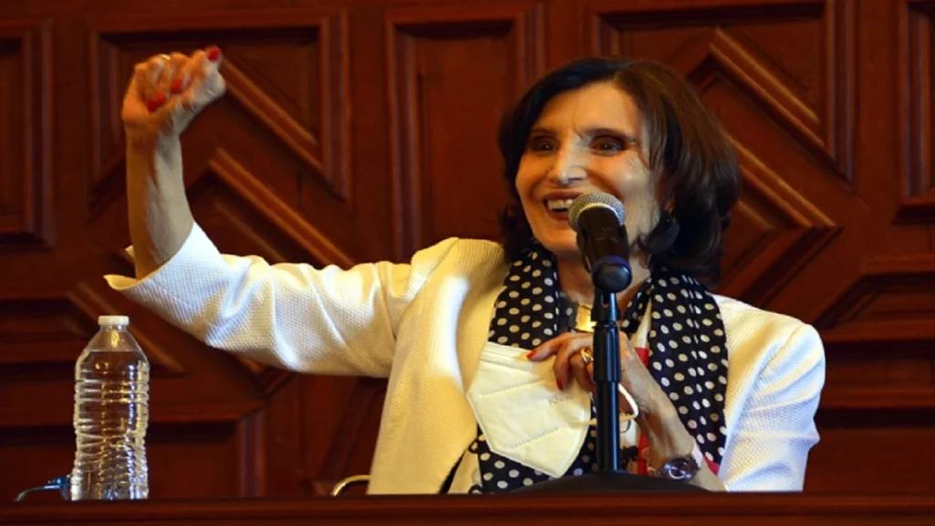 Ángeles Mastretta en la Fenali 2022.