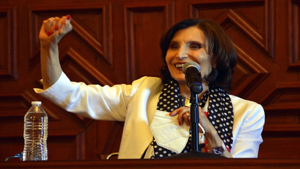 Ángeles Mastretta en la Fenali 2022.
