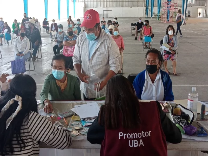 Vacunaron en el Centro Urbano de Tecamachalco