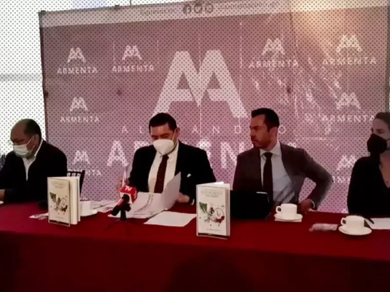 Alejandro Armenta, senador por Morena.