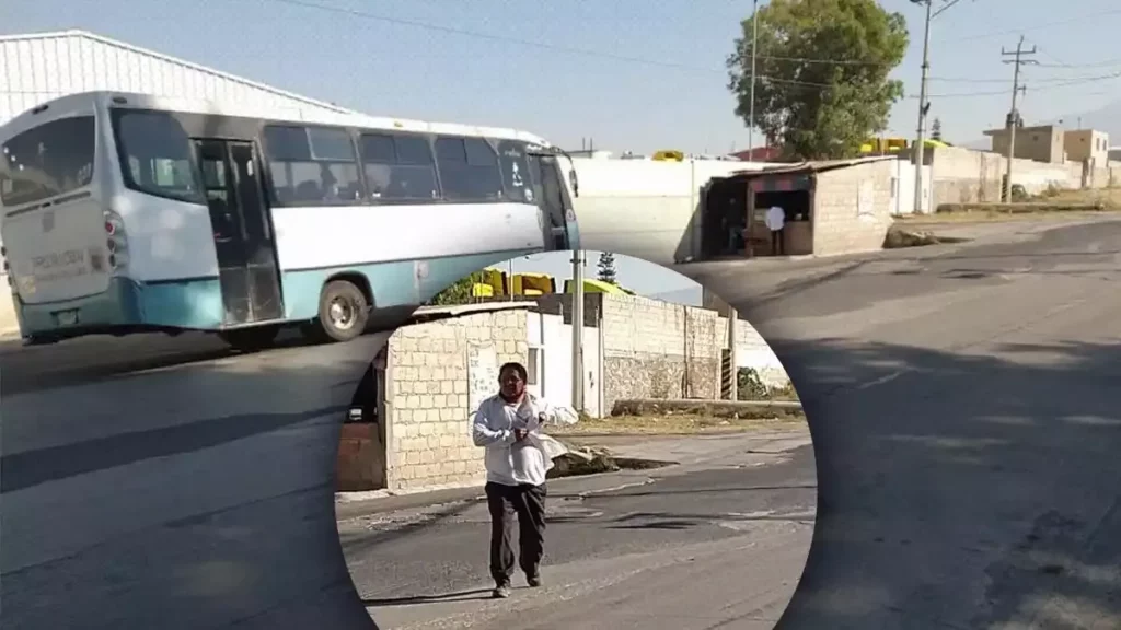 Asaltan a taxista y lo abandonan en Amozoc.