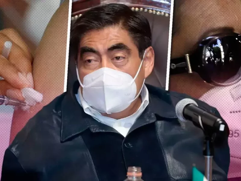 Miguel Barbosa, gobernador de Puebla.