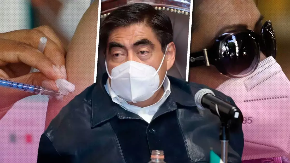 Miguel Barbosa, gobernador de Puebla.