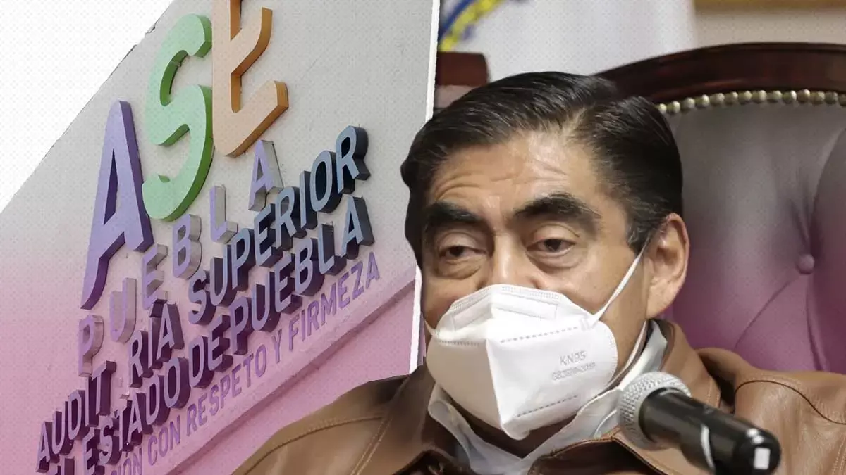 Miguel Barbosa, gobernador de Puebla.