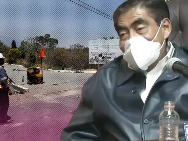 Miguel Barbosa, gobernador de Puebla.
